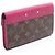 Cartera Larga Pallas Monogram de Louis Vuitton Castaño Rosa - vista 2