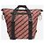 Smythson Sac à dos en toile rose et noir - vue 3