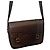 Borsa a tracolla Gucci in suede e pelle marrone - vista 2