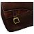 Borsa a tracolla Gucci in suede e pelle marrone - vista 3