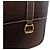 Borsa a tracolla Gucci in suede e pelle marrone - vista 4