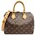 Sac à main Louis Vuitton Speedy Bandoulière 25 Marron