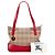 Tote de lona Burberry Beige Haymarket Check Bege - vista 11