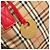 Tote de lona Burberry Beige Haymarket Check Bege - vista 5