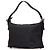 Céline Celine Schwarze C Macadam Canvas Schultertasche - Ansicht 2