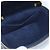 Borsa a spalla micro Vanity in jacquard laminato Monogram Louis Vuitton Blu navy - vista 4
