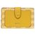 Billetera bifold de cuero Moreau Paris Dorado Amarillo