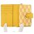 Billetera bifold de cuero Moreau Paris Dorado Amarillo - vista 5