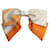 Hermès HERMES Silk Grenelle GM Barrette Beige Orange