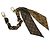 Catena Charm in Seta GP Louis Vuitton Fleur M01354 Marrone D'oro