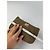 Vintage Courreges Polyester-Leder Clutch khaki braun - Ansicht 11