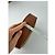 Vintage Courreges Polyester-Leder Clutch khaki braun - Ansicht 13