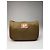 Vintage Courreges Polyester-Leder Clutch khaki braun - Ansicht 14
