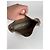 Vintage Courreges Polyester-Leder Clutch khaki braun - Ansicht 3
