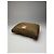 Vintage Courreges Polyester-Leder Clutch khaki braun - Ansicht 9