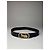 Céline Vintage Celine Carriage Leder Gürtel Schwarz - Ansicht 2