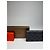 Vintage Loewe Anagram Leather Wallet Navy Brown - view 7