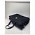 Vintage Courreges Polyester Reisetasche Schwarz - Ansicht 8