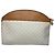 Triomphe Céline Clutch in pelle monogramma Celine Paris vintage bianco e marrone