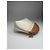 Triomphe Céline Clutch in pelle monogramma Celine Paris vintage bianco e marrone - vista 10