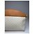 Triomphe Céline Clutch in pelle monogramma Celine Paris vintage bianco e marrone - vista 6
