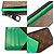 Monedero Louis Vuitton Monogram Macassar Verde Monograma - vista 4