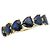 Saphir-Herzbandring Tiffany & Co. Blau Golden