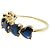 Saphir-Herzbandring Tiffany & Co. Blau Golden - Ansicht 3