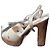 Sandali Miu Miu in pelle beige