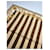 Vintage Fendi Gestreifte Schal Braun Gold Golden  - Ansicht 10