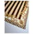 Vintage Fendi Gestreifte Schal Braun Gold Golden  - Ansicht 3