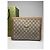 Clutch Vintage Gucci Plus Monogramma Grigio Marrone - vista 13
