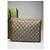 Clutch Vintage Gucci Plus Monogramma Grigio Marrone - vista 15