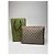 Clutch Vintage Gucci Plus Monogramma Grigio Marrone - vista 2