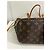 Borsa Louis Vuitton – modello Neverfull MM Marrone - vista 10