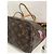 Borsa Louis Vuitton – modello Neverfull MM Marrone - vista 11