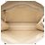 Braune Canvas Rive Gauche Nord-Süd Tote von Saint Laurent Beige - Ansicht 4