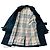 Abrigo Trench Burberry Negro de Algodón - vista 3