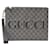 Gucci GG Supreme Clutch Bag Grey Cloth  ref.2544663