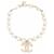 Timeless Bracciale Coco Mark di Chanel Bianco