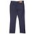 Pantalones rectos Escada en seda azul marino - vista 2