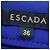 Pantalones rectos Escada en seda azul Azul claro - vista 3