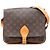 Borsa a Spalla Cartouchiere GM Monogram Louis Vuitton Marrone