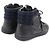 Chanel Hochschnitt Leder Sneakers Schwarz - Ansicht 2