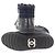 Chanel Hochschnitt Leder Sneakers Schwarz - Ansicht 6