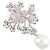 Autre Marque Collana in argento con perle e fiori 2WAY - vista 8
