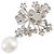 Autre Marque Collana in argento con perle e fiori 2WAY - vista 9