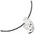 Autre Marque Collana 2 vie in perle argentate 2 in 1 Argento