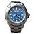 Relógio híbrido automático/quartz Seiko Alba Field Gear ref. YT57-0B20 Prata Azul