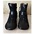 Bottines Louis Vuitton en cuir noir - vue 5